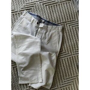 Peter Millar Crown 100% Pima Cotton Men’s Size 32 White Chino Pants